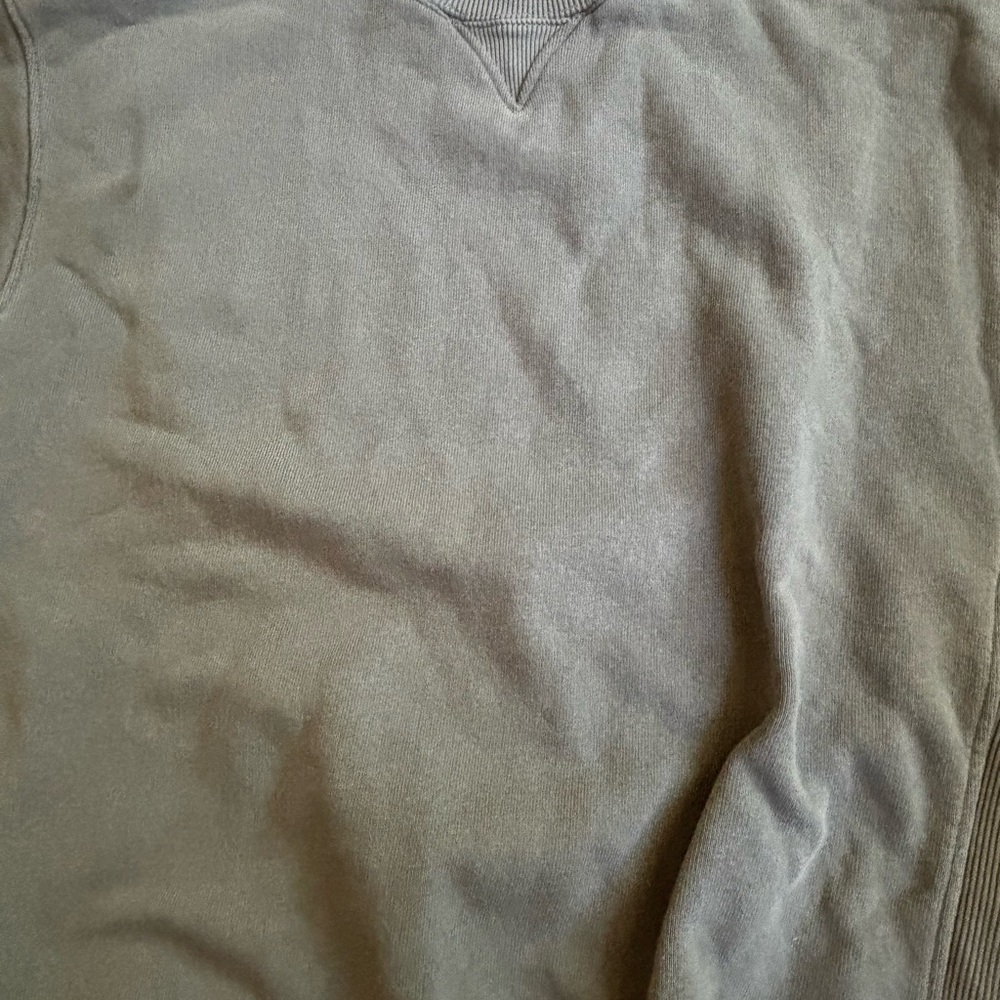 ZARA Gray Sweater Sweatshirt Crewneck MEDIUM - Picture 4 of 5